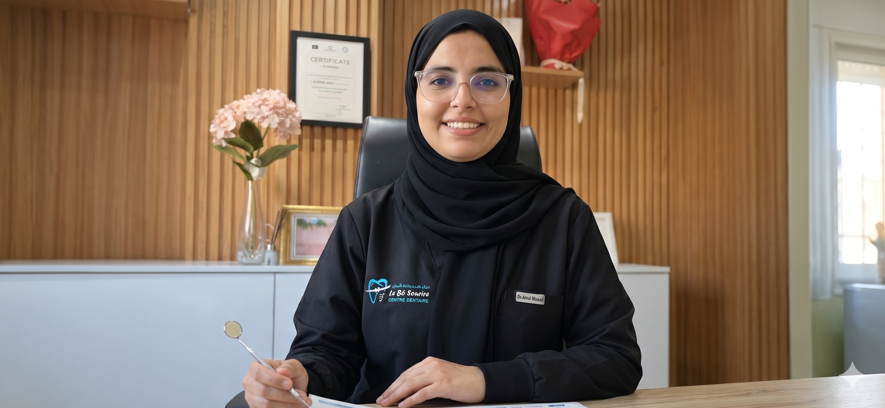 Dr. Amal Msaad — Centre Dentaire Le BÔ Sourire